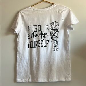White Graphic Tee - Short Sleeve